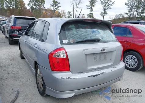 2006 Kia Spectra5 из США, поврежденный, VIN KNAFE161565338469